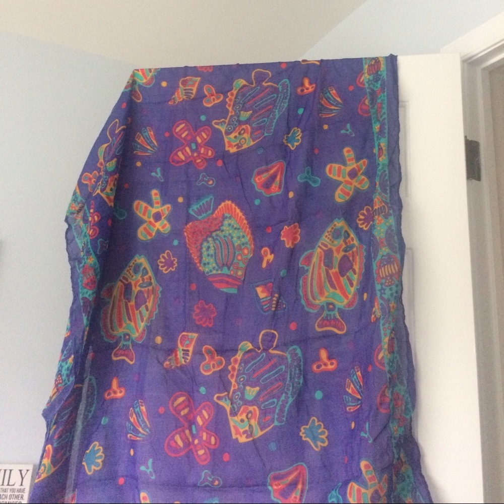 Tropical cotton sarong